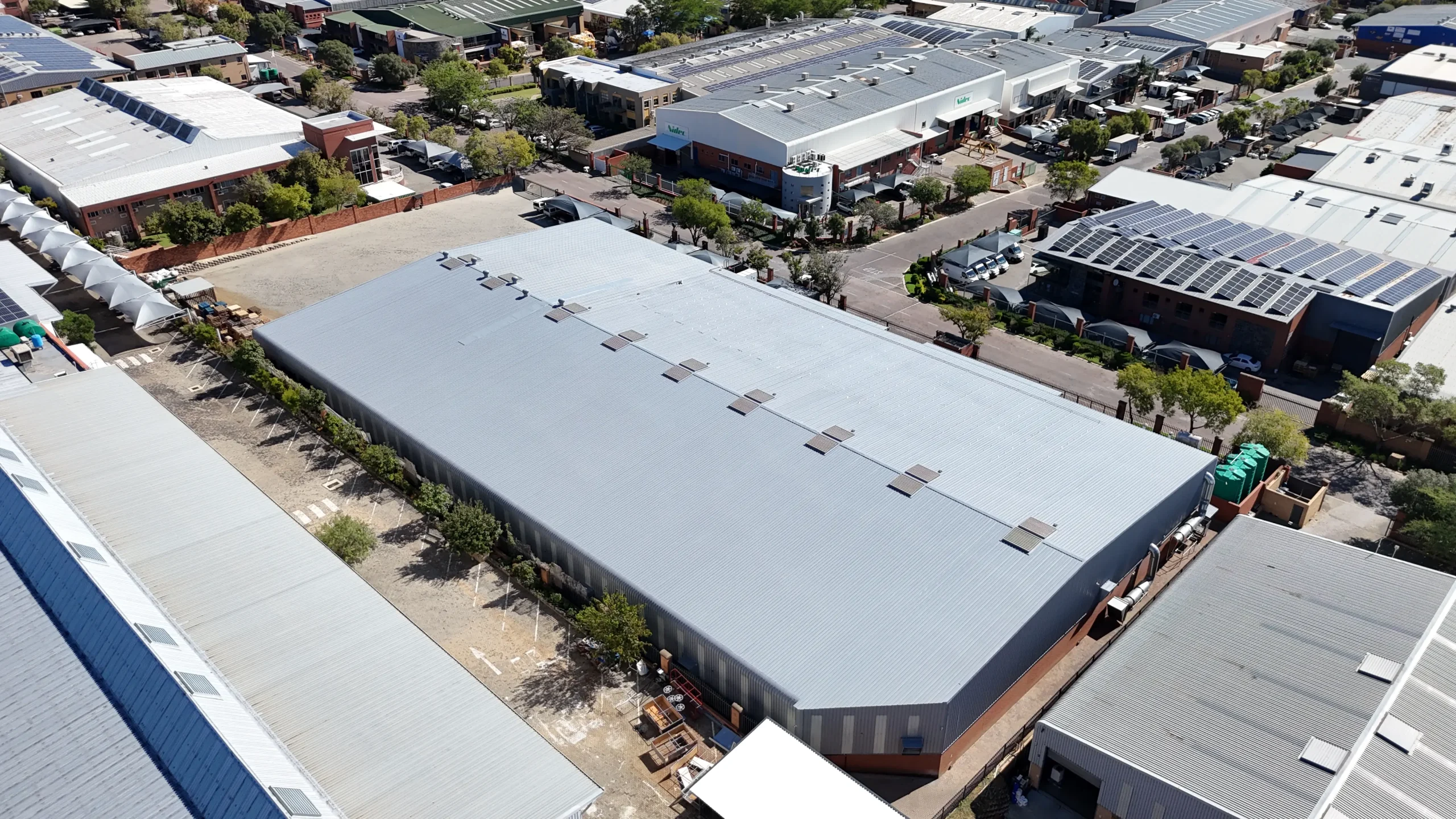 Industrial waterproofing — factory and warehouse roof systems